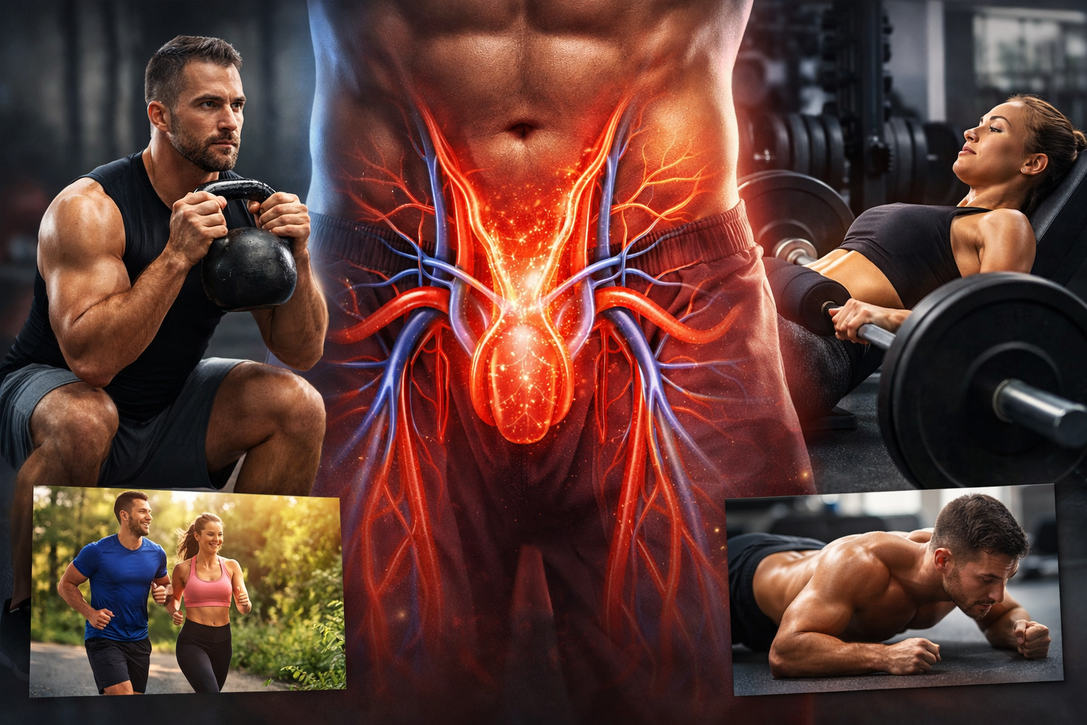 Best Workouts to Maximize Blood Flow Below the Belt