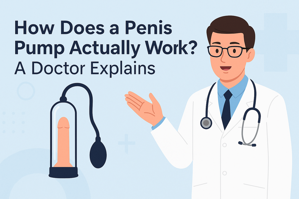 How Does a Penis Pump Actually Work? A Doctor Explains
